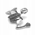 Miniatyrbillede 8 af 9: DEKORATIV SKELETONSTICKER metal til motorcykellampe/skærm [MINDRE VERSION]