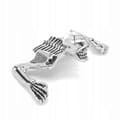 Miniatyrbillede 9 af 9: DEKORATIV SKELETONSTICKER metal til motorcykellampe/skærm [MINDRE VERSION]