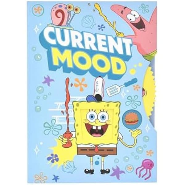 Anteckningsbok - SPONGEBOB SQUAREPANTS - Bob Sponge - A5 - 120 sidor - Interaktiv design