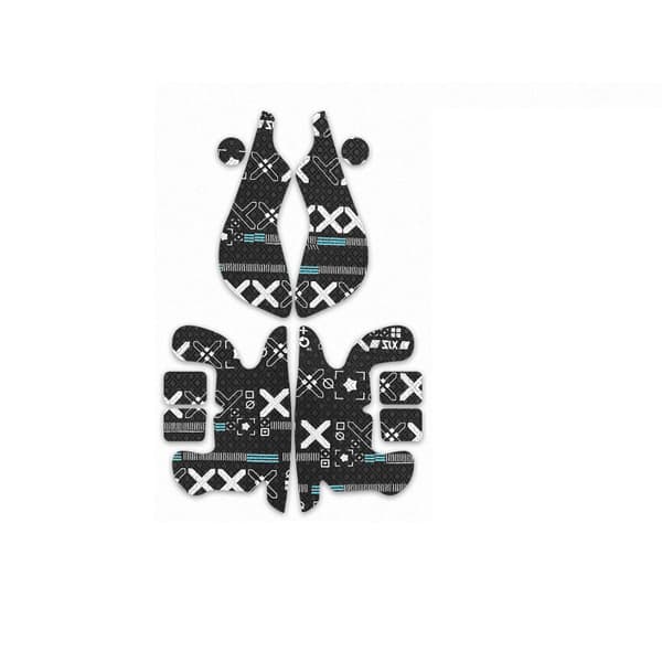 INF Steam Deck Skin - Sort Trykt Handgreb Edition