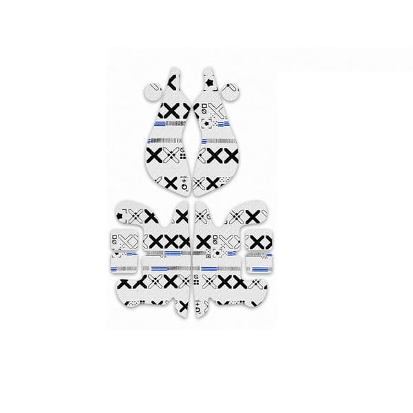 INF Steam Deck Skin Sticker - Hvit Trykt (Håndtaksversjon)