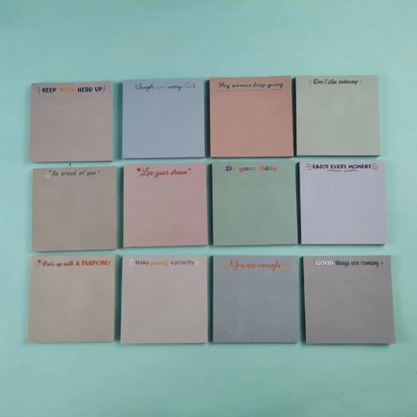 INF Minimalistiska klisterlappar - Set med 12