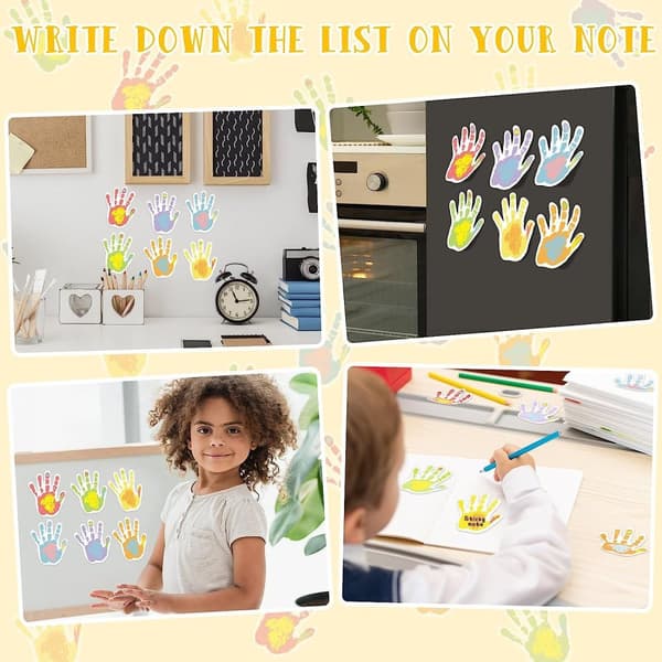 INF Kreative Multifarvede Skrivebare Sticky Notes