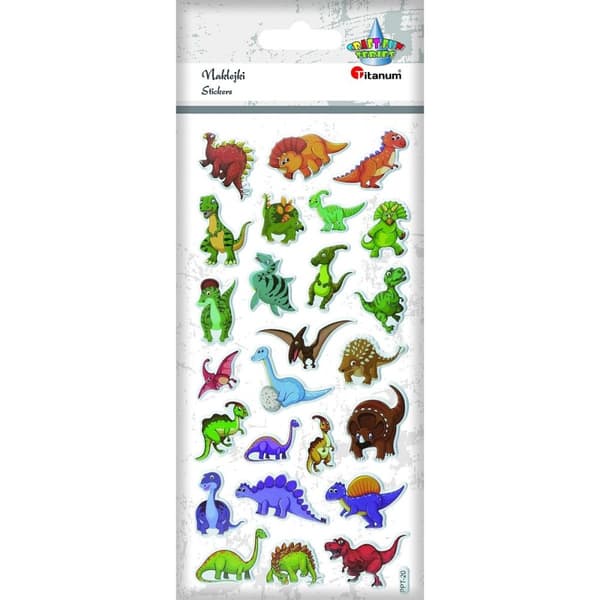 3D Dinosaur Stickers v2 Titanum Craft-Fun -sarja