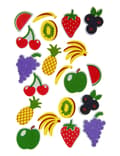 Pikkukuva 3 / 3: Koristeellinen vaahtotarra FRUITS Shan