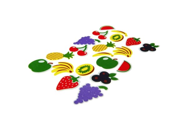 Koristeellinen vaahtotarra FRUITS Shan