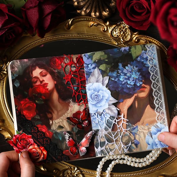 INF Vintage Dream Scrapbook -tarrat - DIY-leikekirjahauskaa