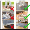 Miniatyrbild 4 av 4: INF Halkfria mattgrepp håller dina mattor på plats (8-pack)