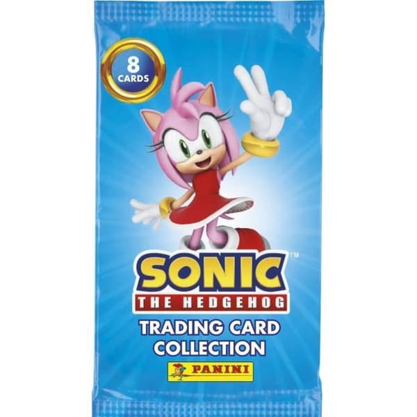 Startpaket - PANINI - Sonic The Hedgehog Classic - Mapp - 2 fickor - 1 begränsad upplaga kort