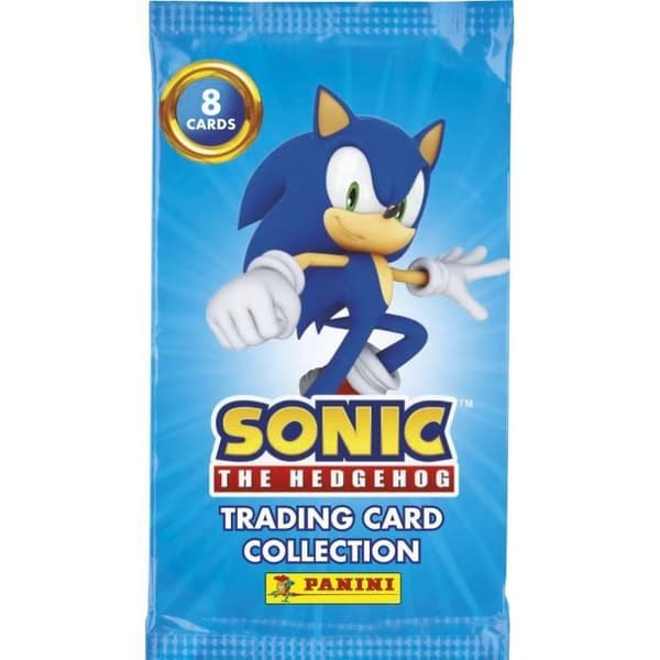 Startpaket - PANINI - Sonic The Hedgehog Classic - Mapp - 2 fickor - 1 begränsad upplaga kort