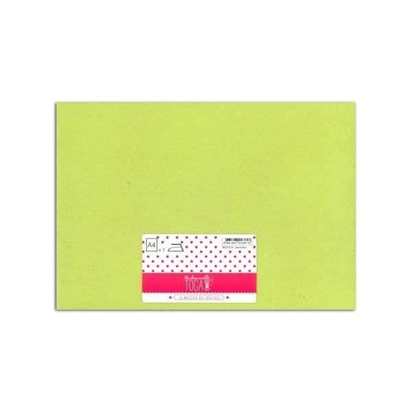 TOGA Glitter Iron-on Neon Yellow A4