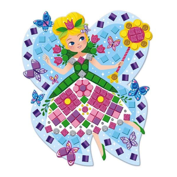 Kit Kreativ - Mosaiker av Prinsessor och Feer