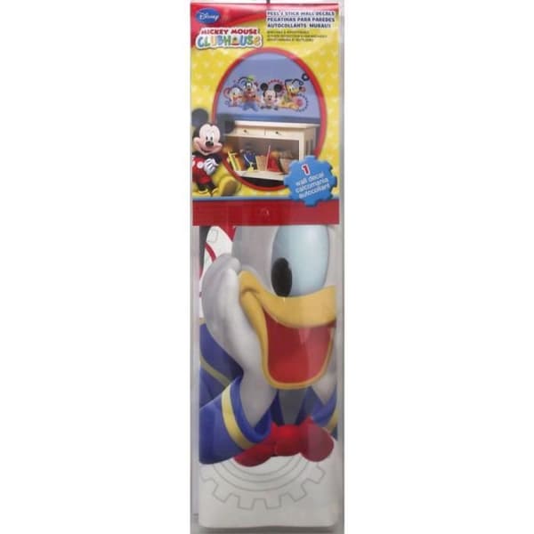 Giant sticker ROOMMATES - DISNEY MICKEY MOUSE - Röd - För barnrum - Väggdekoration