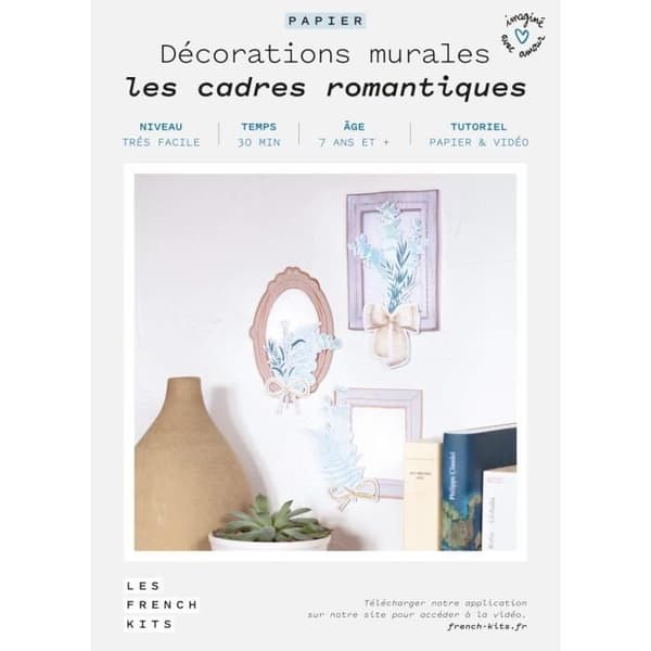 Väggdekorationer - Les French Kits - Romantiska ramar - Flerfärgad - För vuxna - Lätt nivå