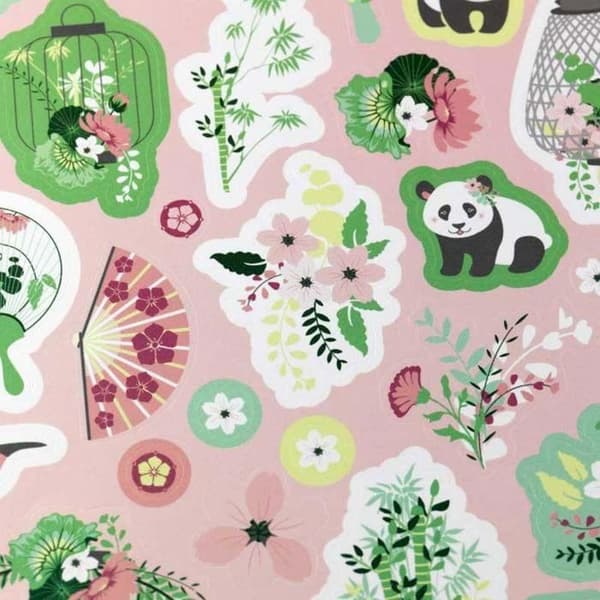 Scrapbooking kit - Toga - Kyoto - 260 delar - Flerfärgad - Blandad - Vuxen
