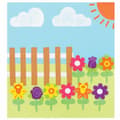 Miniatyrbild 4 av 4: Baker Ross - AT638 - Foam Spring Flower Stickers (Förpackning med 120) - Barnhantverk,
