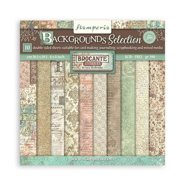 Klistermärken scrapbooking Stamperia - SBBS102