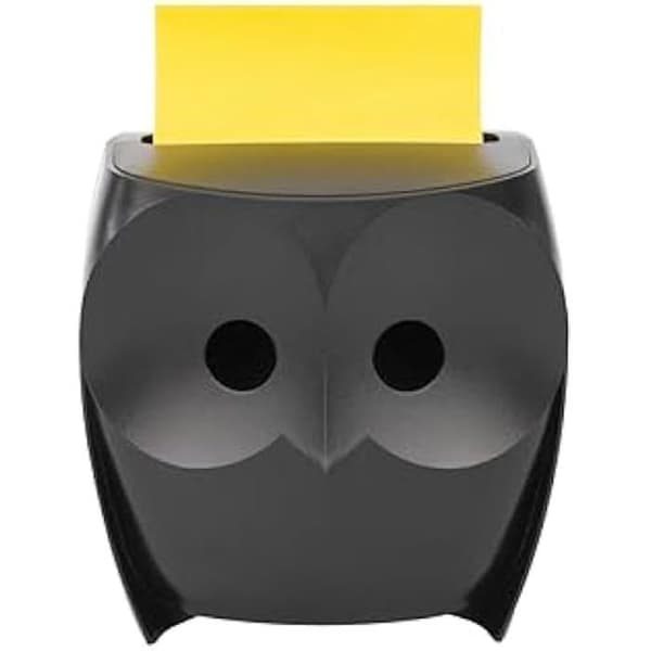 "Z-Note dispensator Post-it - POST-IT - Uggla - Svart - 45 Ark/Block - 2 Block/Paket"