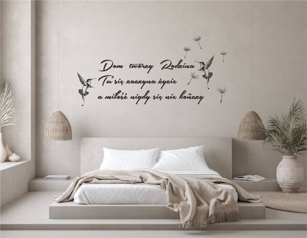 SEINÄTARRAT Koti Luonut Family Love Voikukat 100x50cm NC_001