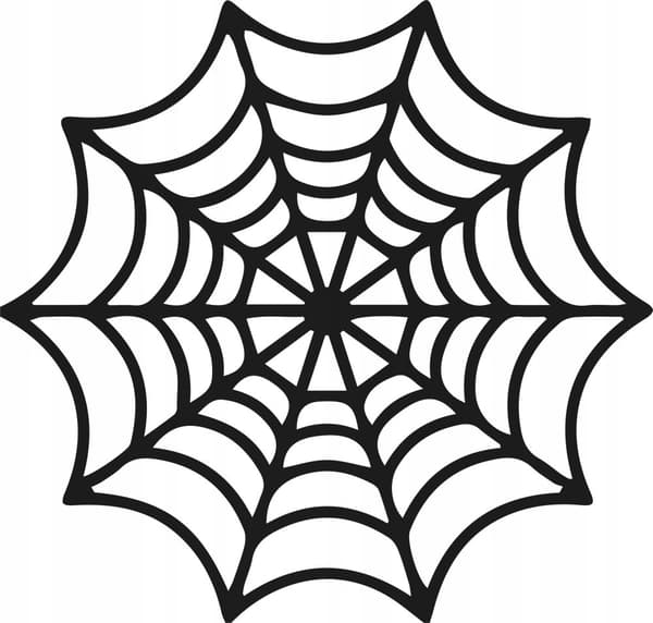 SUURI HALLOWEEN-TARRA Hämähäkinverkkotarrat Hämähäkkiseinäkoriste NH_006