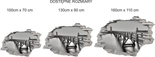 3D-TARROJA VALOKUVATAPETTI TIILINÄKYMÄ 160 x 110