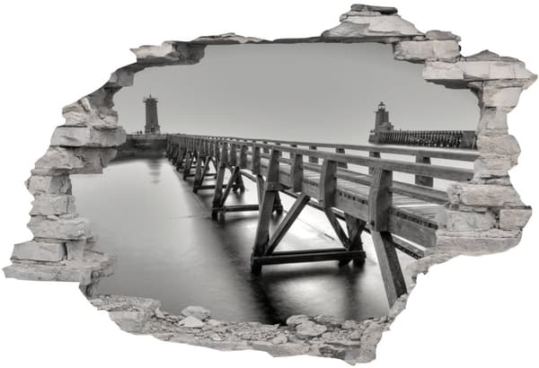 3D-TARROJA VALOKUVATAPETTI TIILINÄKYMÄ 130 x 90