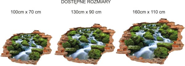 3D-TARRAT valokuvatapetti BRICK NÄKYMÄ 160 x 110