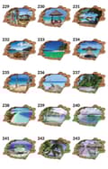 Pikkukuva 6 / 9: 3D-TARRAT valokuvatapetti BRICK NÄKYMÄ 160 x 110
