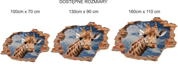 3D-TARRAT valokuvatapetti TIILI NÄKÖALALLA 160 x 110