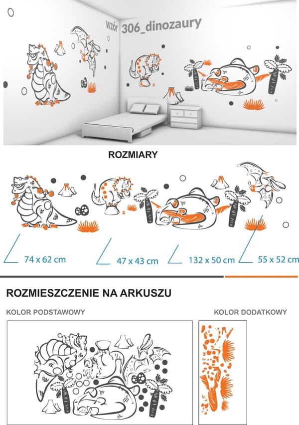 SEINÄTARRAT LAPSILLE DINOSAURUSSETIT