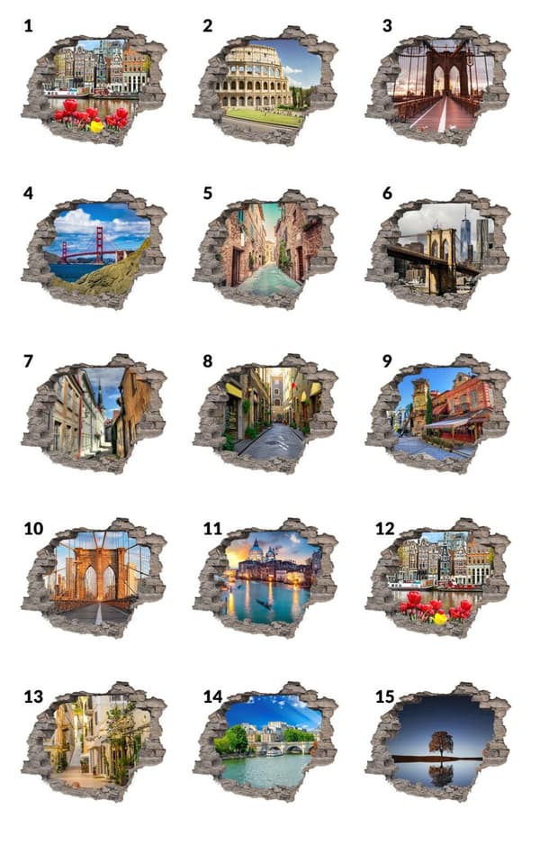 3D-tiiliseinätarrat näköalalla