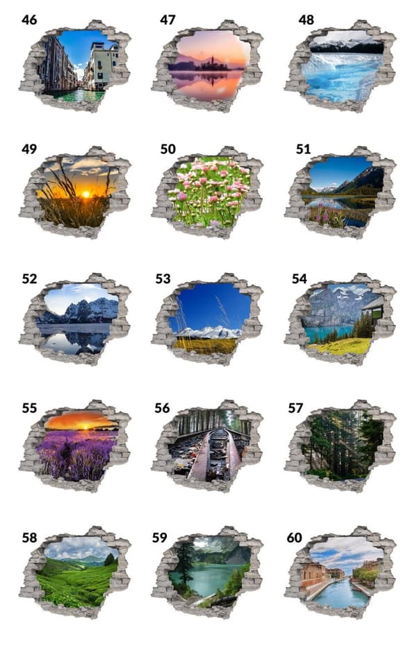 3D-tiiliseinätarrat näköalalla