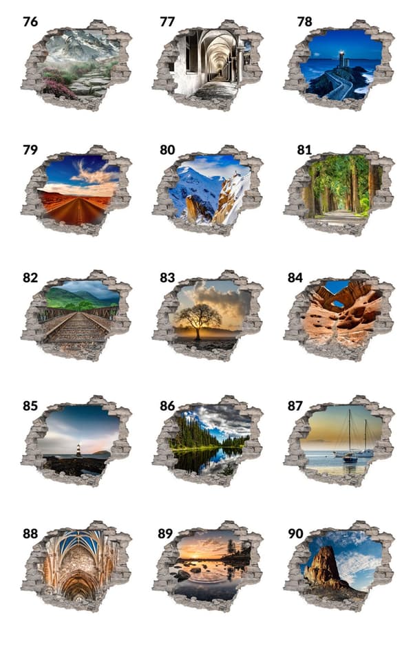 3D-tiiliseinätarrat näköalalla