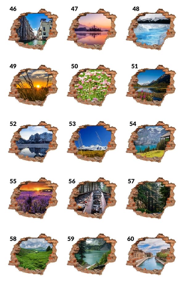 3D-tiiliseinätarrat näköalalla