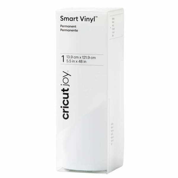CRICUT JOY SMART PERMANENT KLISTERMÄRKE VINYRLULLE | VIT (MATT)