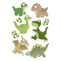 Miniatyrbild 2 av 2: HERMA 15512, Plast, Flerfärgad, Dinosaurie, Permanent, 9 st, 1 ark