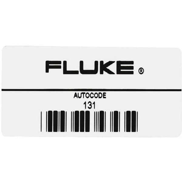 Autoklister verifieringskod Fluke 2141239