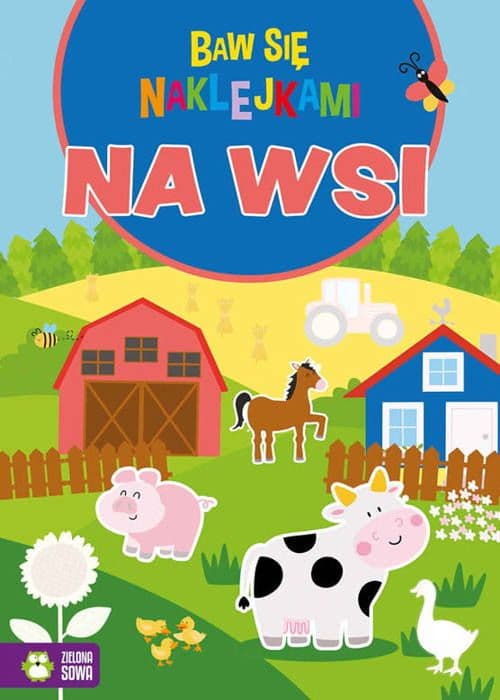 Ha kul med klistermärken - På landet, Grön uggla
