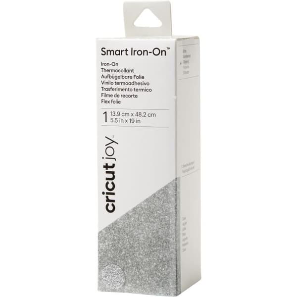 Cricut Silver Glitter Iron-on Roll - 13,9 x 48cm