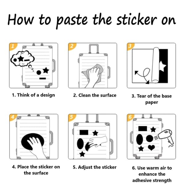 Klistermærker / Logo Stickers – 100stk