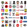 Miniatyrbillede 1 af 3: Klistermærker / Logo Stickers – 100stk