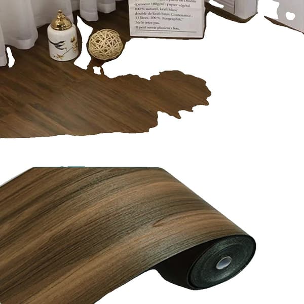 Puupintainen itsekeliävä tarra, 40 cm x 1000 cm, vedenkestävä PVC, liukumaton pinta,A, 40cmX10m