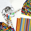 Miniatyrbilde 8 av 8: Sett med klistremerker Marvel Flerfarget 41 x 58 x 3 cm