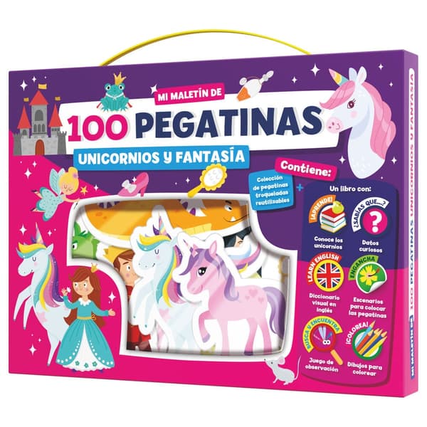 Fantasy 100 stickers briefcase