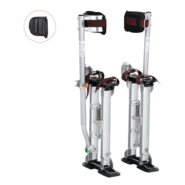 18''-30'' justerbar 103kg lastkapacitet gipsvägg styltor i aluminiumlegering med strukturerad gummibas, bra stabilitet, lätt och kompakt