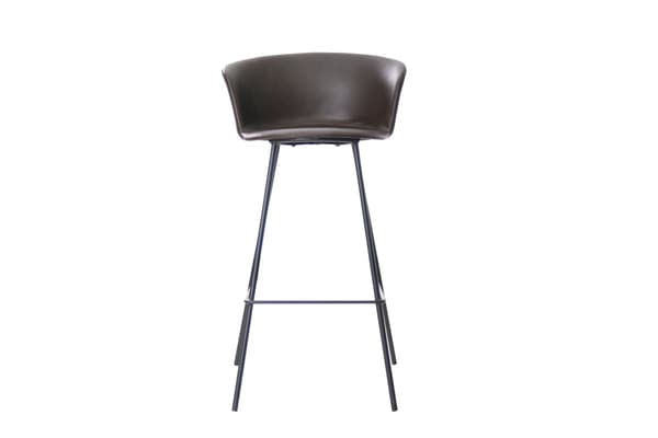 Bar stol brun pu