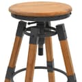 Miniatyrbilde 4 av 8: vidaXL Barstoler 2 stk heltre gran