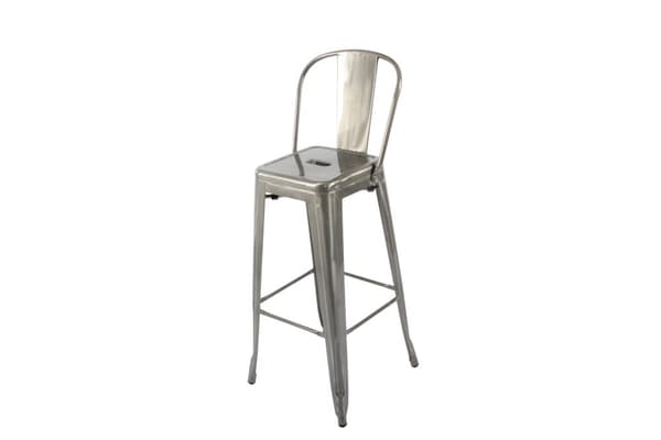 Barstole galvaniseret metalplade pris 2 pack