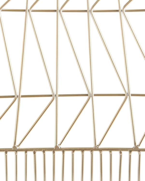 Set med 2 barstolar Guld Stålstomme Konstläder Höjd ribbrygg Modern design