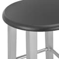 Miniatyrbillede 4 af 6: vidaXL barstole 2 stk. MDF sølvfarvet